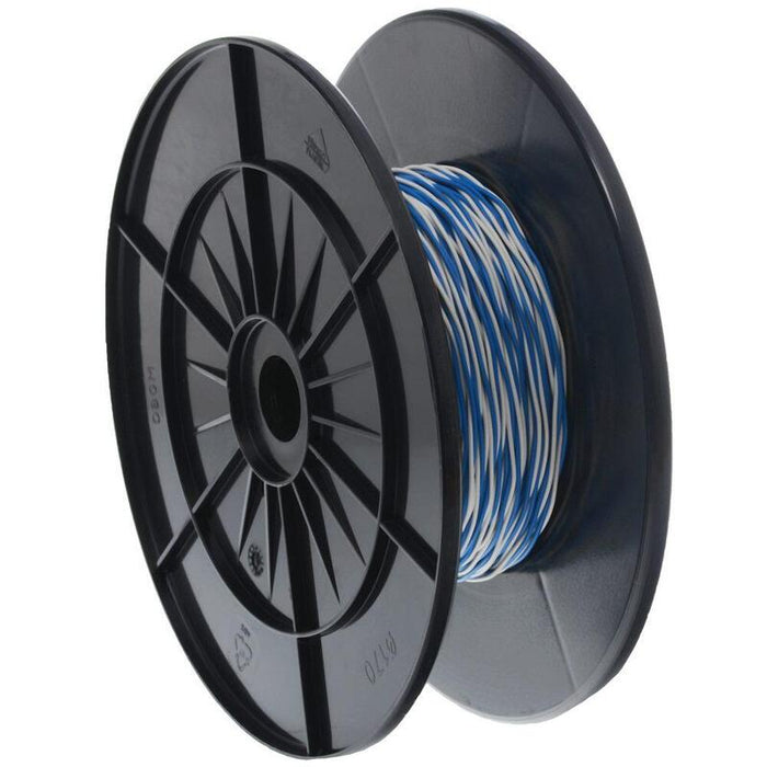 Cobinet Hilo De Conexión Yv 2x0,6/1,1 Blanco/Azul, 100 M