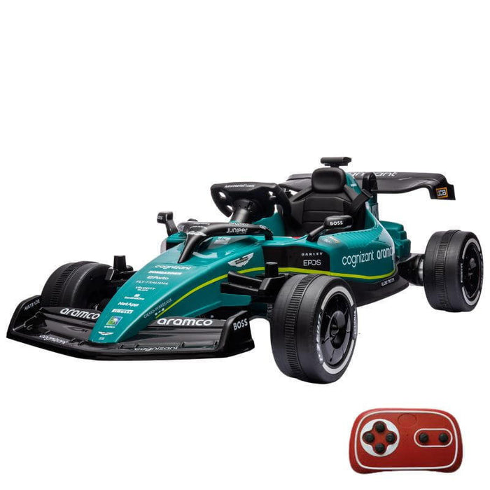 Coche F1 24v  Racing Green - Coche Eléctrico Para Niños
