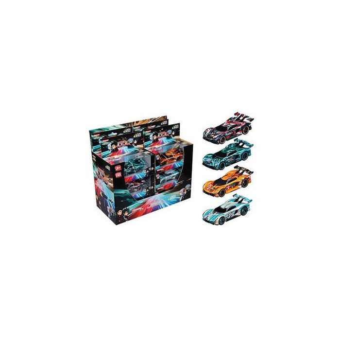 Coche Pull & Speed Ronin Racers Mix Vehículos (Display 12 Unidades)