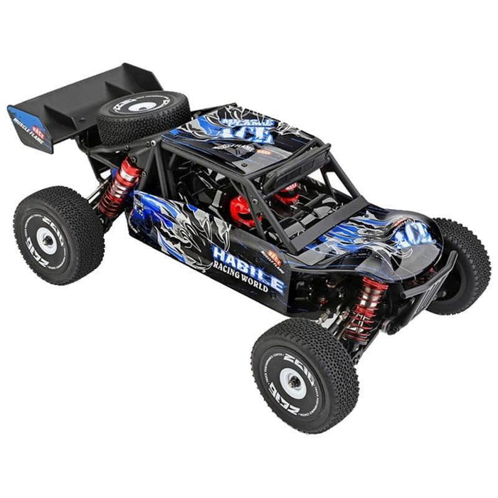 Coche Rc Eléctrico Wltoys 124018 1/12 4wd Buggy Off-Road