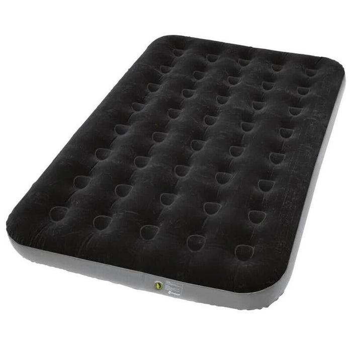 Colchón Inflable Doble Outwell Clásico, Negro Y Gris