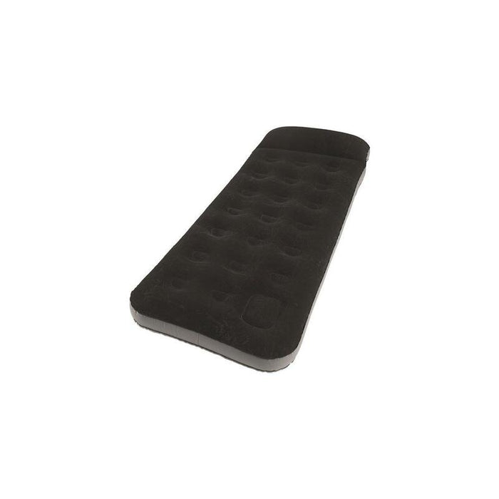Colchoneta Para Dormir Outwell Classic W Pillow & Pump  Individual, Negro Y Gris