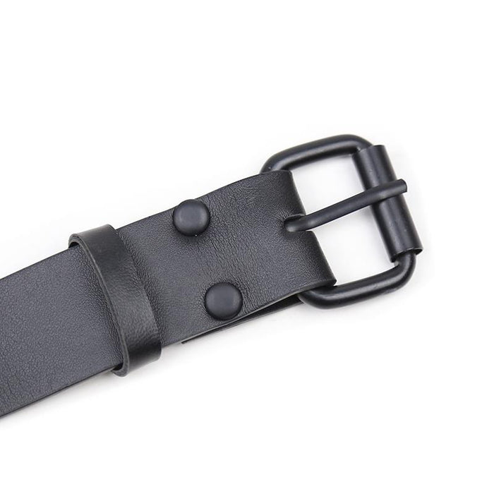 Collar Con Correa Negro