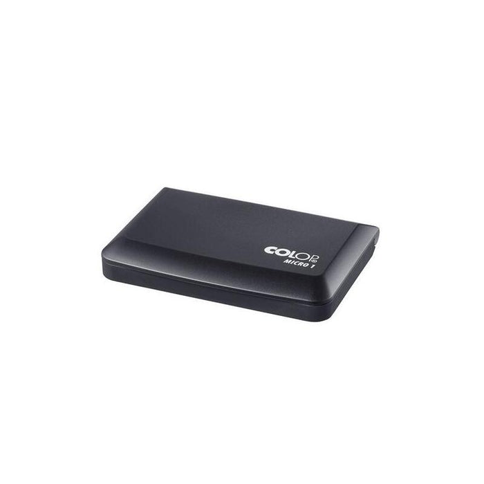 Colop Tampon Micro 1 Estuche De Plástico Negro