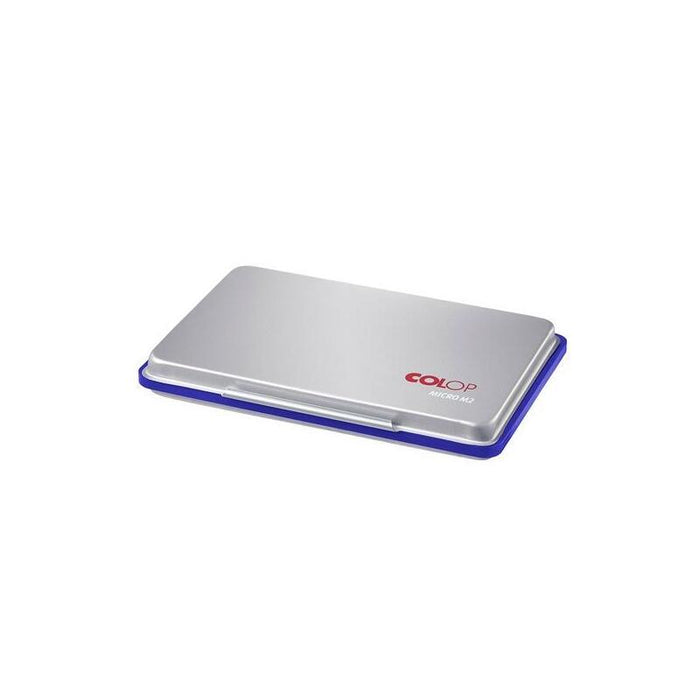 Colop Tampon Micro M2 Estuche De Metal Azul