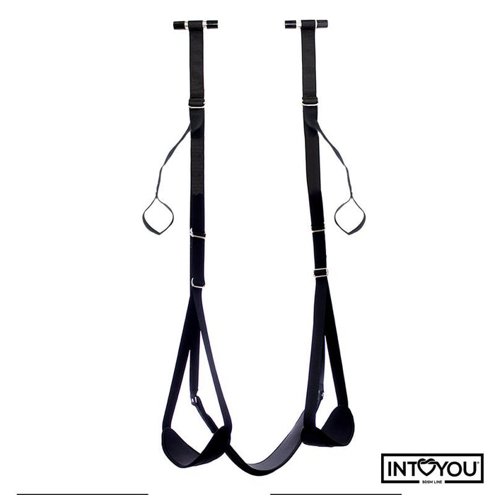 Adjustable Door Swing With Legs Support & Seat