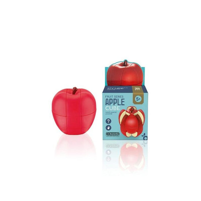 Comansi Fruitcube Rompecabezas Manzanaâ - Puzzle Rompecabeza - Inspirado En Fruta - Juego De Lã³gica - Juego Educativo