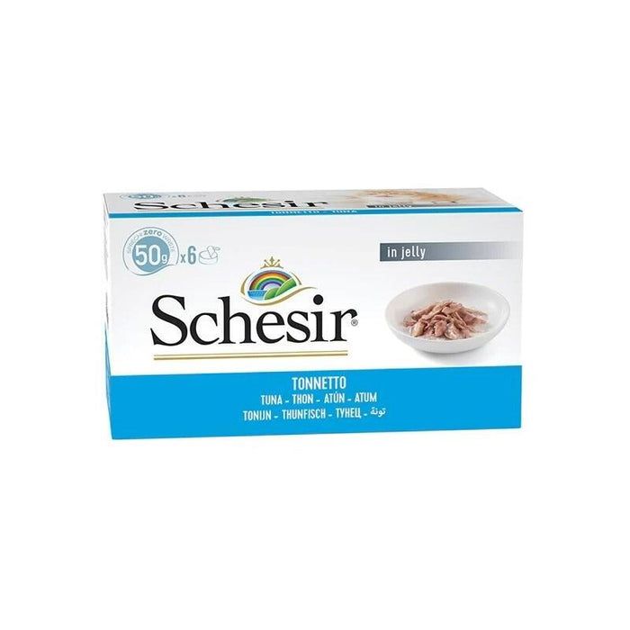 Comida Húmeda Para Gatos Schesir In Jelly Tuna  6 X 50 G