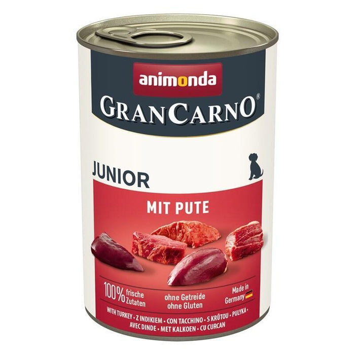 Comida Húmeda Para Perros Animonda Grancarno Junior With Turkey  400g
