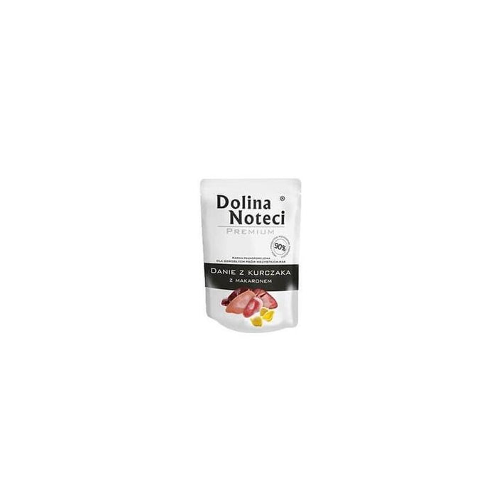 Comida Húmeda Para Perros Dolina Noteci Premium Plato De Pollo Con Fideos  300g
