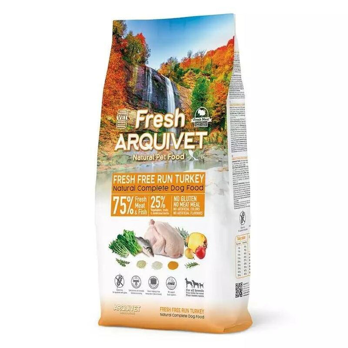 Comida Para Perros Semihúmeda Arquivet Fresh Turkey And Fish  10kg