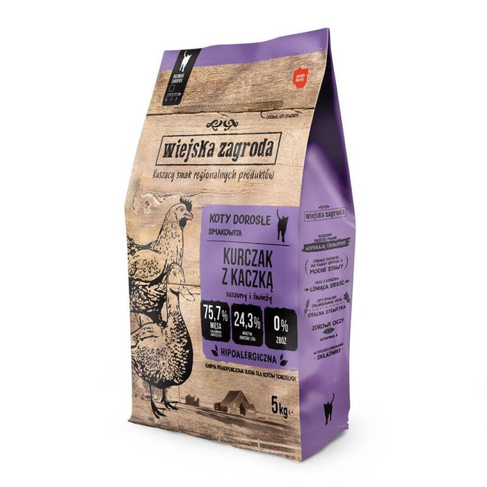 Comida Seca Para Gatos Country Farm Pollo Y Pato  5 Kg