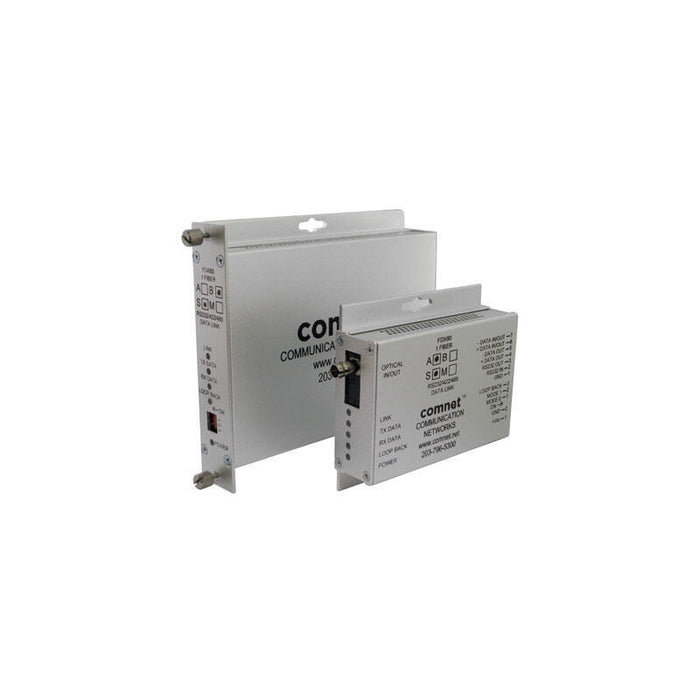 Comnet Fdx60m2 Rs232, Rs422 & Rs485 (2 & 4 Wire) Universal Data Transceiver, 2 Fiber, Multimode, 1310nm