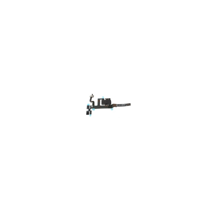 Conector Audio Jack Con Cable Flexible Para Iphone 4s Blanco