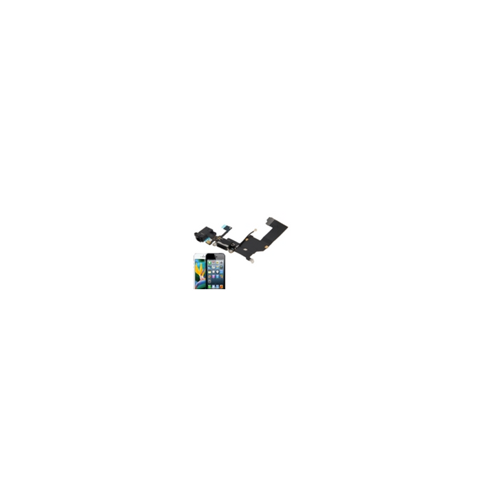 Conector Audio Y Carga Reemplazo Iphone 5 Blanco