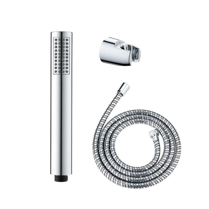 Conjunto De Ducha Basic, Cabezal 5 Funciones + Manguera 150 Cm + Soporte Ajustable