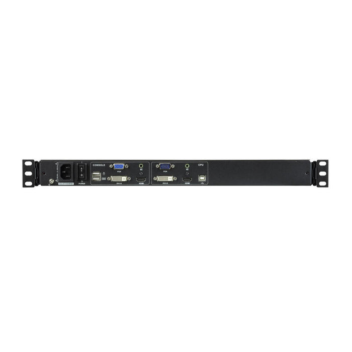 Consola Lcd Single Rail (Hdmi / Dvi / Vga, Usb) Tecl Ingles Uk : Pantalla Lcd De 17,3" Con Resolución Full Hd De 1920 X 1080
