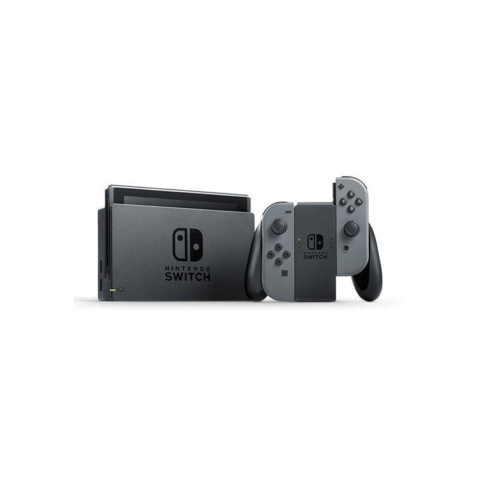 Consola Nintendo Switch Grey V1.1 Consola + Base + 2 Mandos Joy-Con + 2 Correas Para Mandos + Soporte + Cable Hdmi + Adaptador Corriente