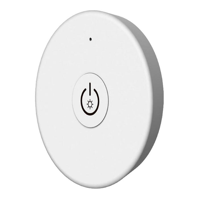 Control Remoto Mini Portátil Blanco Para Ref 30159, Ø43 X 17 Mm