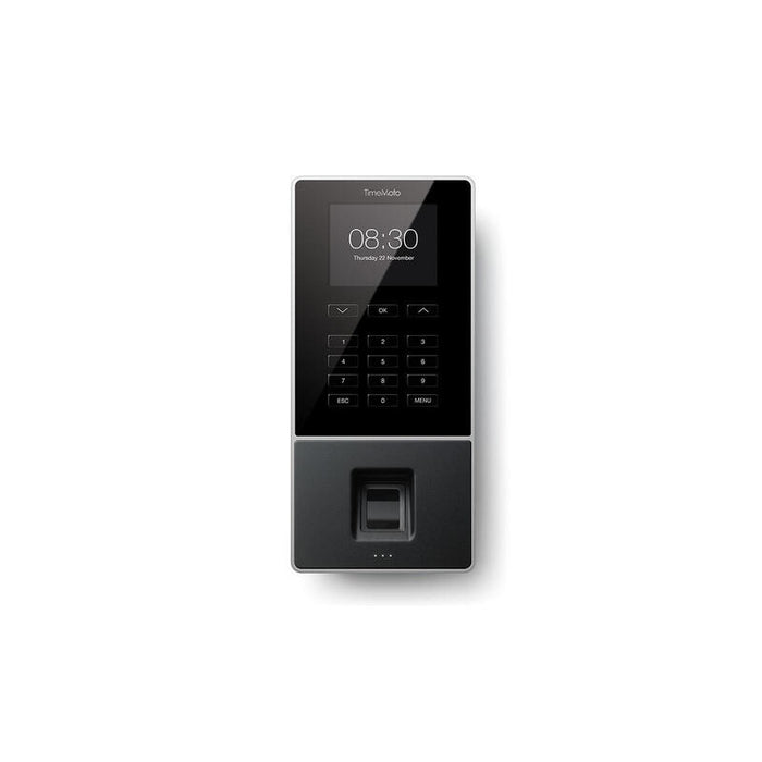 Controlador De Presencia Safescan Timemoto Tm-626 Tarjeta Rfid/Llavero/Pin/Huella Dactilar Pantalla 7cm Hasta 200 Usuarios Lan/Wifi/Usb