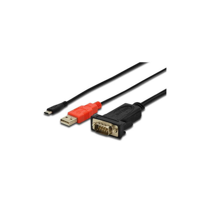 Conversor Usb-Microb 2.0 A 1 Puerto Serie Db9 (Rs-232) 1m