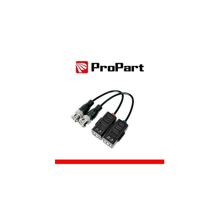 Coppia Balun Video Hd Passivo Ad 1 Canale Terminale A Vite
