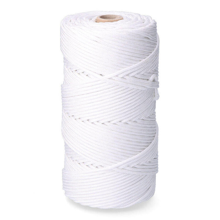 Cordón Trenzado Polipropileno Blanco, Calibre 5 Mm X 200 M