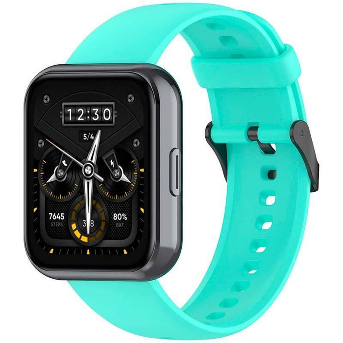 Correa De Silicona Realme Watch 3 / 3 Pro Turquesa