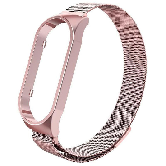 Correa Xiaomi Smart Band 7 Milanesa Magnética Rosa