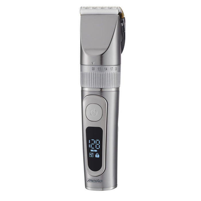 Cortadora De Pelo Mesko Ms 2843 Con Pantalla Lcd, Acero Inoxidable
