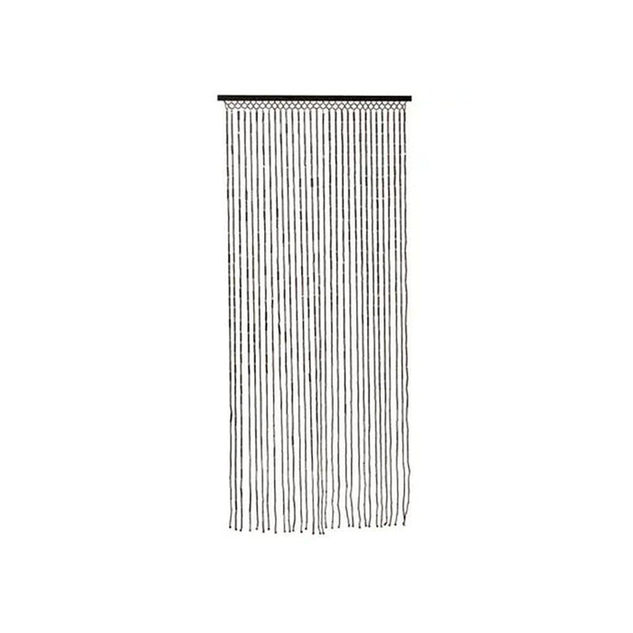 Cortina De Bambú, Color Marrón Oscuro, Para Puerta, 90 X 200 Cm