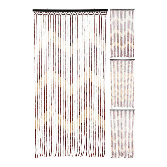 Cortina De Bambú Para Puertas. 90 X 180cm. Modelos Surtidos.