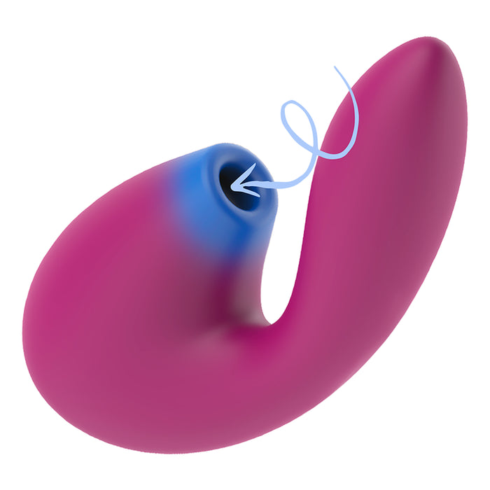 Coverme - Clitoral Succion & Vibrador Potente G-Spot Rush
