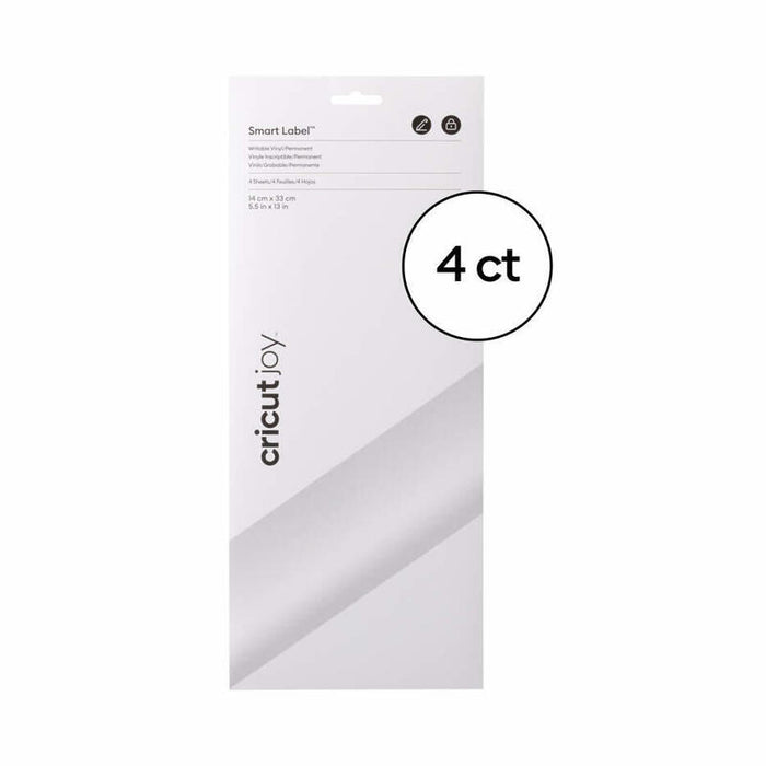 Cricut Smart Label Etiqueta Autoadhesiva Permanente Blanco 4 Pieza(S)