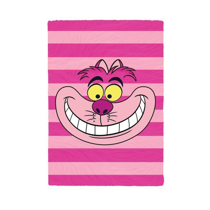 Cuaderno A5 Premium Felpa Cheshire Alicia En El Pais De Las Maravillas Disney