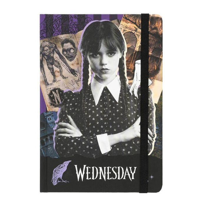 Cuaderno A5 Premium Miercoles Addams