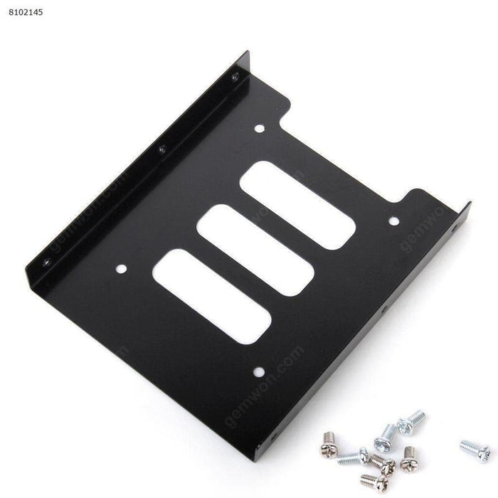 Cubra El Disco Duro Ssd Hdd De 2,5 Pulgadas Al Soporte De Montaje De Bandeja Bahía De Acero Sólido De 3,5 Pulgadas