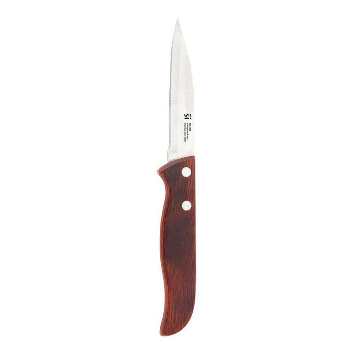 Cuchillo Pelador Pakka De Acero Inox 8,5 Cm