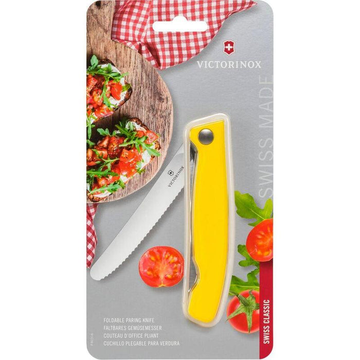 Cuchillo  Victorinox V-6.78 36.F8b Mondador Plegable Swiss Classic, Amarillo