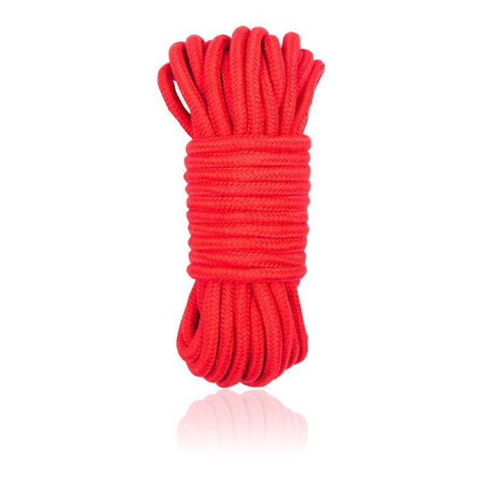 Cuerda De Bondage De Algodón 10 Metros Rojo