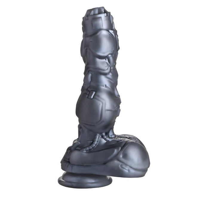 Cyborg Cock Dildo Metal Con Thrusting Y Vibración