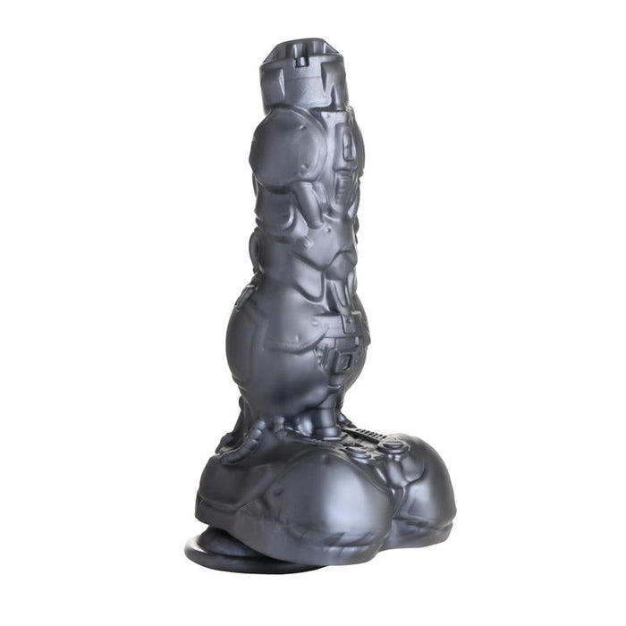 Cyborg Cock Dildo Metal Con Thrusting Y Vibración