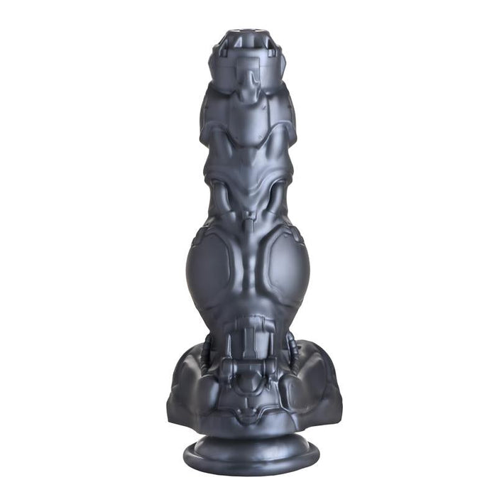 Cyborg Cock Dildo Metal Con Thrusting Y Vibración