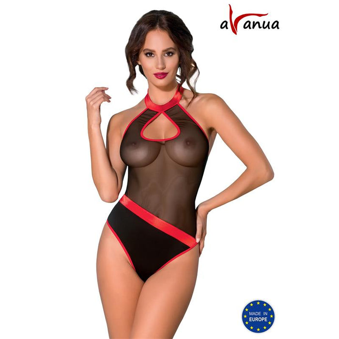 Body Cyra   Negro/Rojo Talla (Interno):S/M