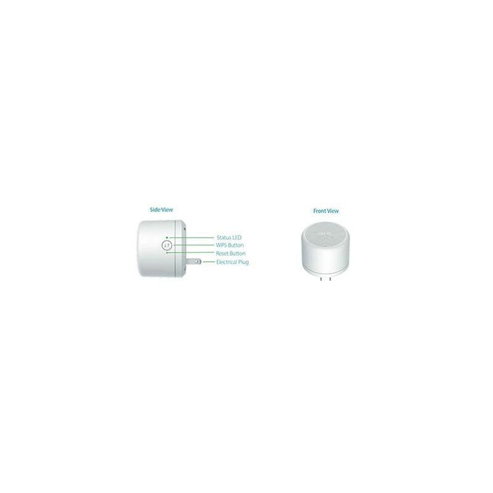 D-Link Dch-S220 Producto Reacondicionado - Mydlink Home Siren - Wireless Siren To Help Keep Your Home Safe - Easy Setup. One-Piece Wall-Plug Design Is Compact And Does Not Require Additional Power Cab