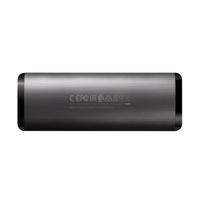 Adata External Ssd Se760 1tb Titanium Usb3.2 Gen2 Type-C