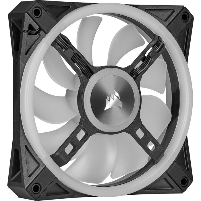 EAN 0840006611707 - Corsair iCUE QL140 RGB Carcasa del ordenador Ventilador 14 cm Negro, Gris imagen 10