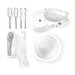 EAN 5412810330225 - Nedis KAHM110CWT batidora Batidora de mano 200 W Gris, Blanco imagen 16
