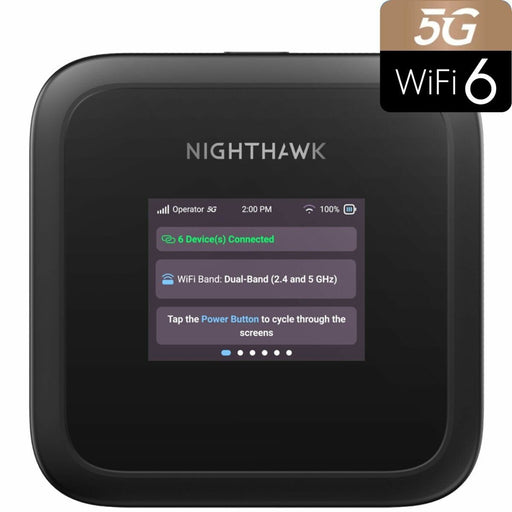 EAN 0606449170399 - NETGEAR M3 router inalámbrico Doble banda (2,4 GHz / 5 GHz) Negro imagen 1