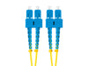 EAN 5901969430981 - Lanberg FO-SUSU-SD11-0050-YE Cable de fibra óptica e InfiniBand 5 m SC imagen 1
